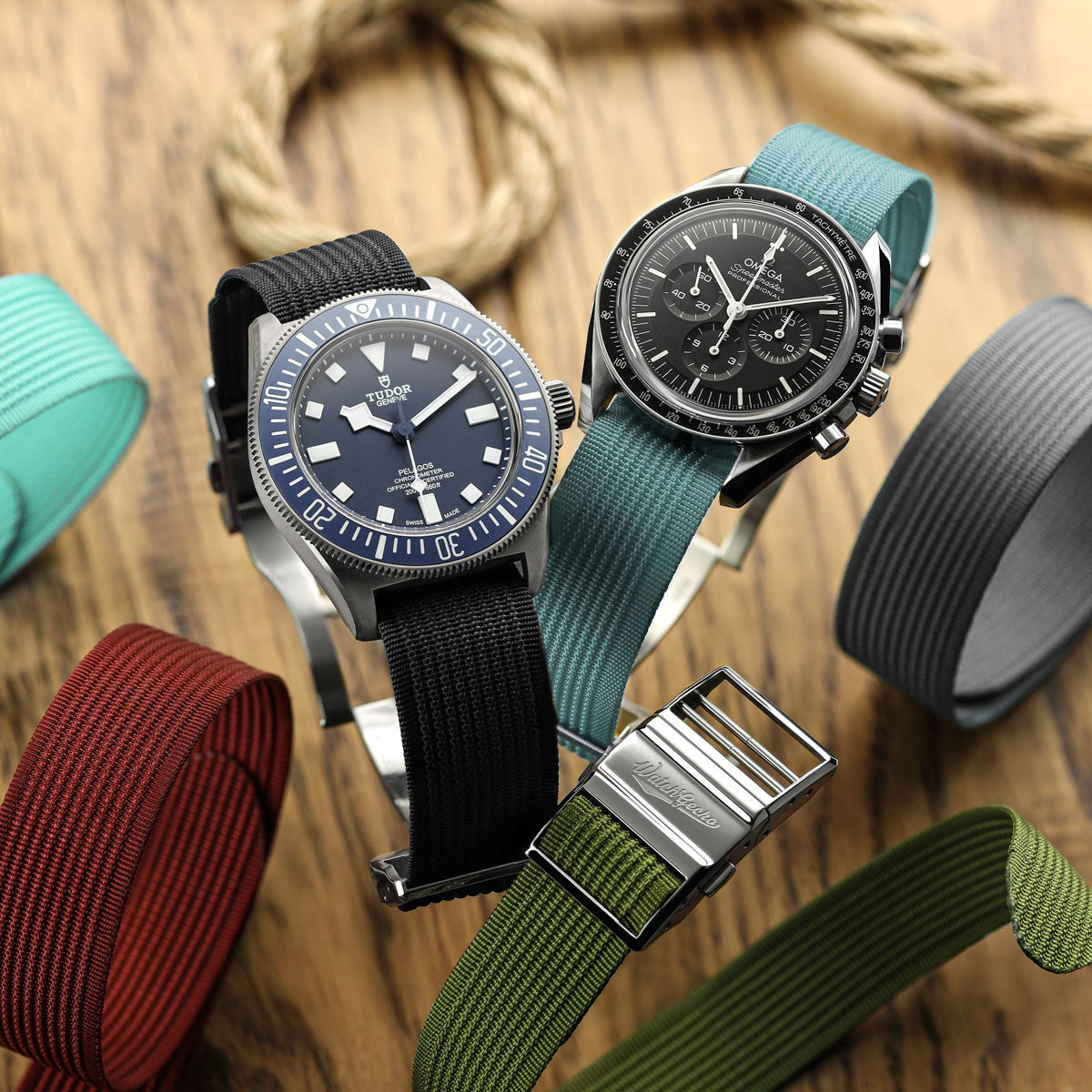 OCTOPOD Ridge Nylon Watch Strap - Athena