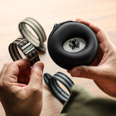 OCTOPOD Zip Up Doughnut Watch Case - Graphite Black