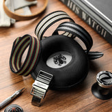 OCTOPOD Zip Up Doughnut Watch Case - Graphite Black