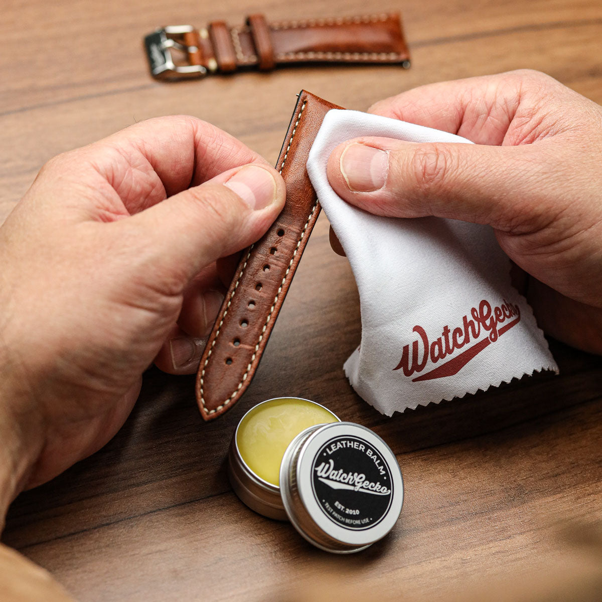 WatchGecko Leather Balm
