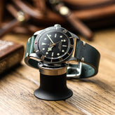 Simple Handmade Italian Leather Watch Strap - Reef