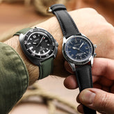 Waypoint Rubber Watch Strap - Abyss Black