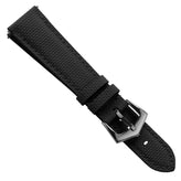 Waypoint Rubber Watch Strap - Abyss Black