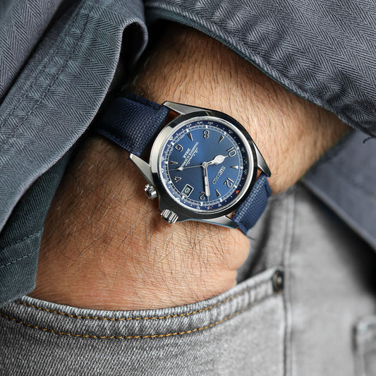 Waypoint Rubber Watch Strap - Midnight Blue