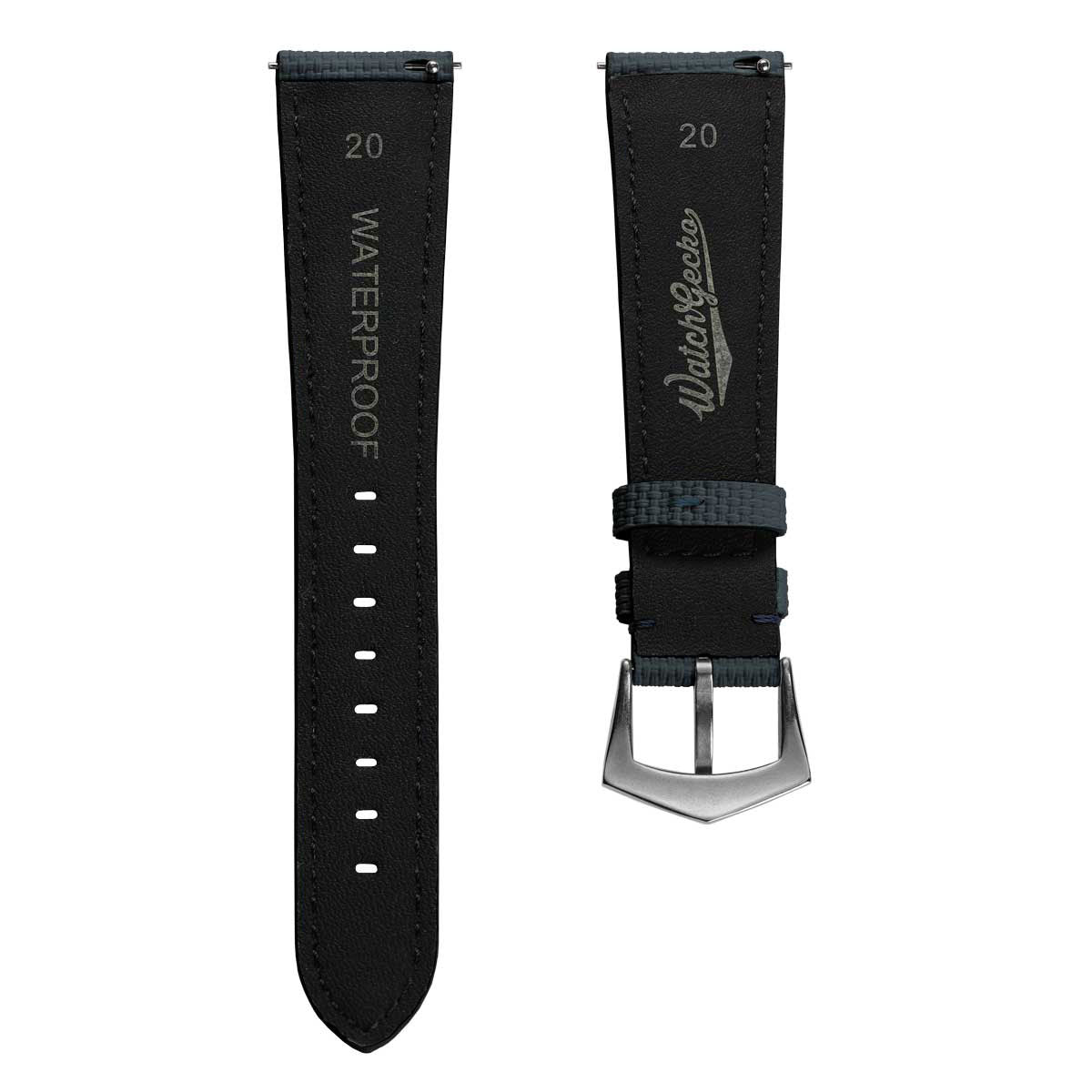 Waypoint Rubber Watch Strap - Midnight Blue