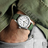 Waypoint Rubber Watch Strap - Forest Green