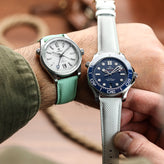 Waypoint Rubber Watch Strap - Sail White
