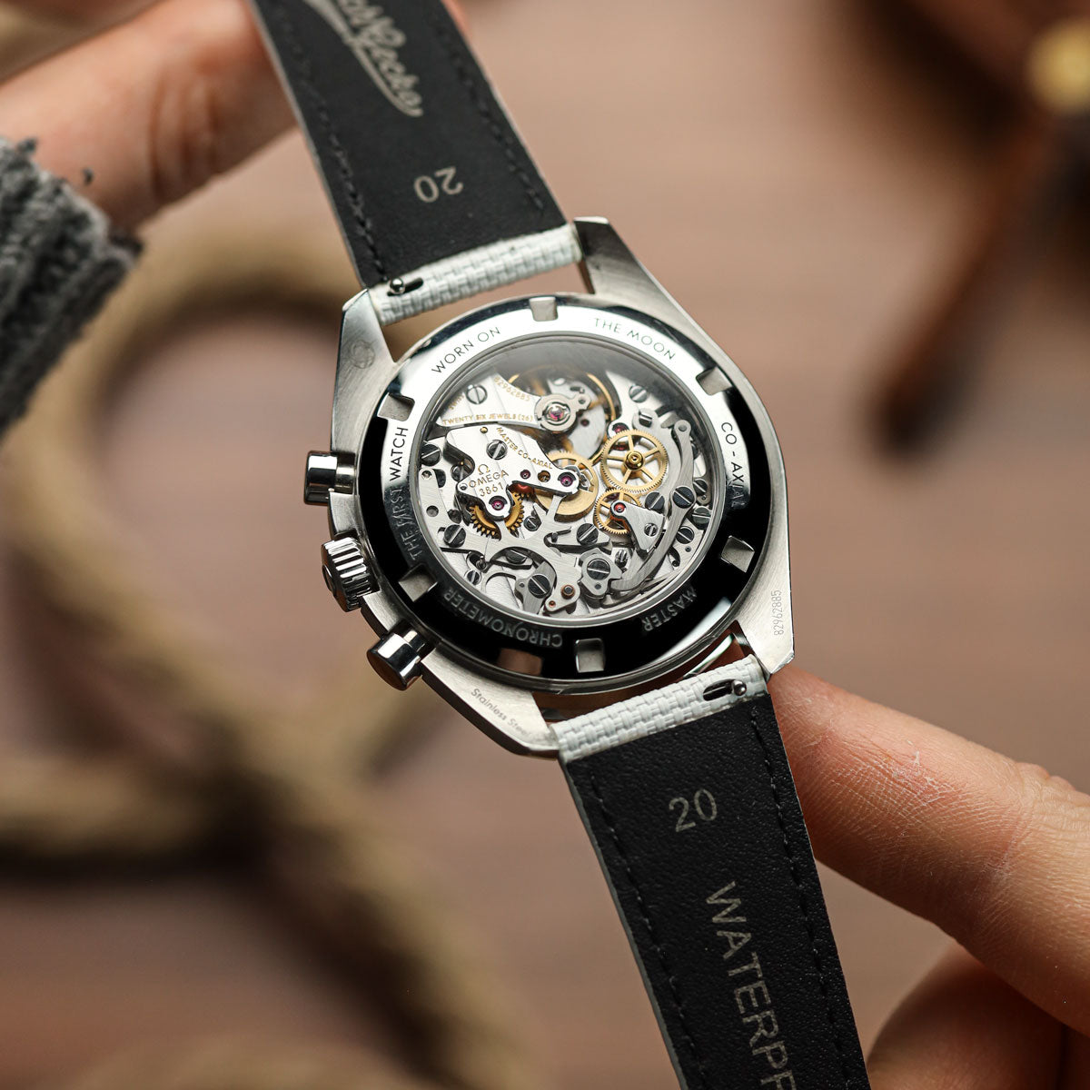 Waypoint Rubber Watch Strap - Sail White