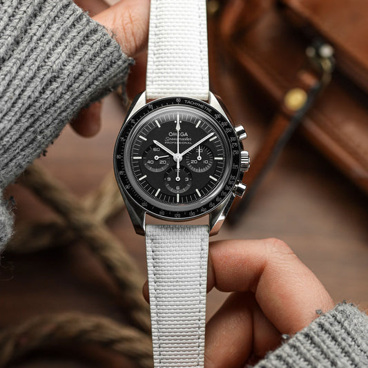 Waypoint Rubber Watch Strap - Sail White