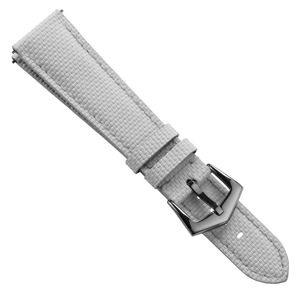 Waypoint Rubber Watch Strap - Sail White