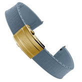 Mosaic CTS Rubber Watch Strap - Powder Blue