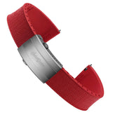 Mosaic CTS Rubber Watch Strap - Tomato Red