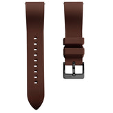 Sennen Quick-Release FKM Rubber Watch Strap - Brown