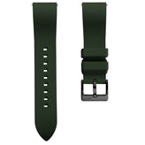 Sennen Quick-Release FKM Rubber Watch Strap - Green