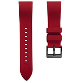 Sennen Quick-Release FKM Rubber Watch Strap - Red