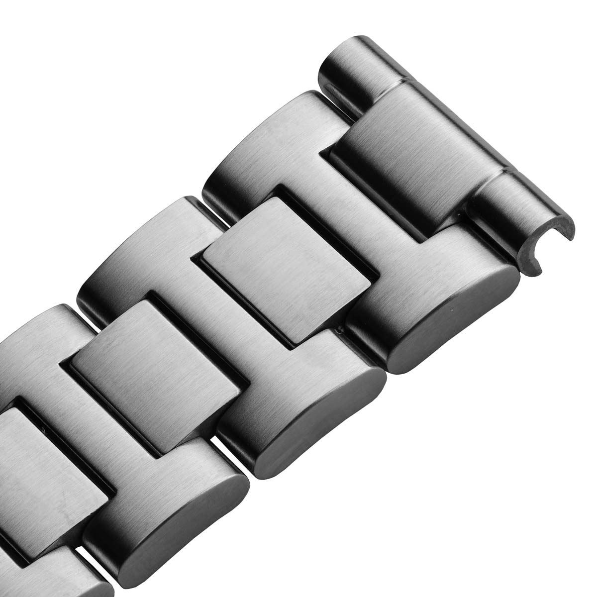 Langstone Solid Stainless Steel Diver's Watch Bracelet - Fully Brushed