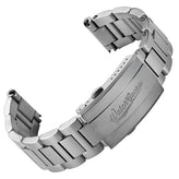 Langstone Solid Stainless Steel Diver's Watch Bracelet - Fully Brushed