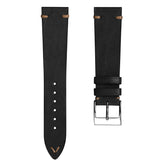 Vintage Cavallo Horse Leather Watch Strap - Chocolate Brown