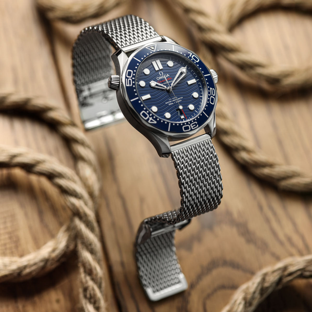 Classic Style Stainless Steel Milanese Mesh Watch Strap Polished