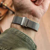 Milano Luxe Milanese Mesh Stainless Steel Watch Strap