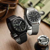 NEW Calibre 1960 Mesh Watch Strap - PVD Black