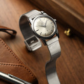 NEW Calibre 1960 Mesh Watch Strap - Brushed