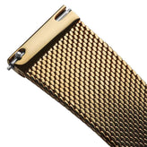 Fresco Classic Mesh Watch Strap - IP Gold