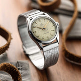 Fresco Classic Mesh Watch Strap - Polished