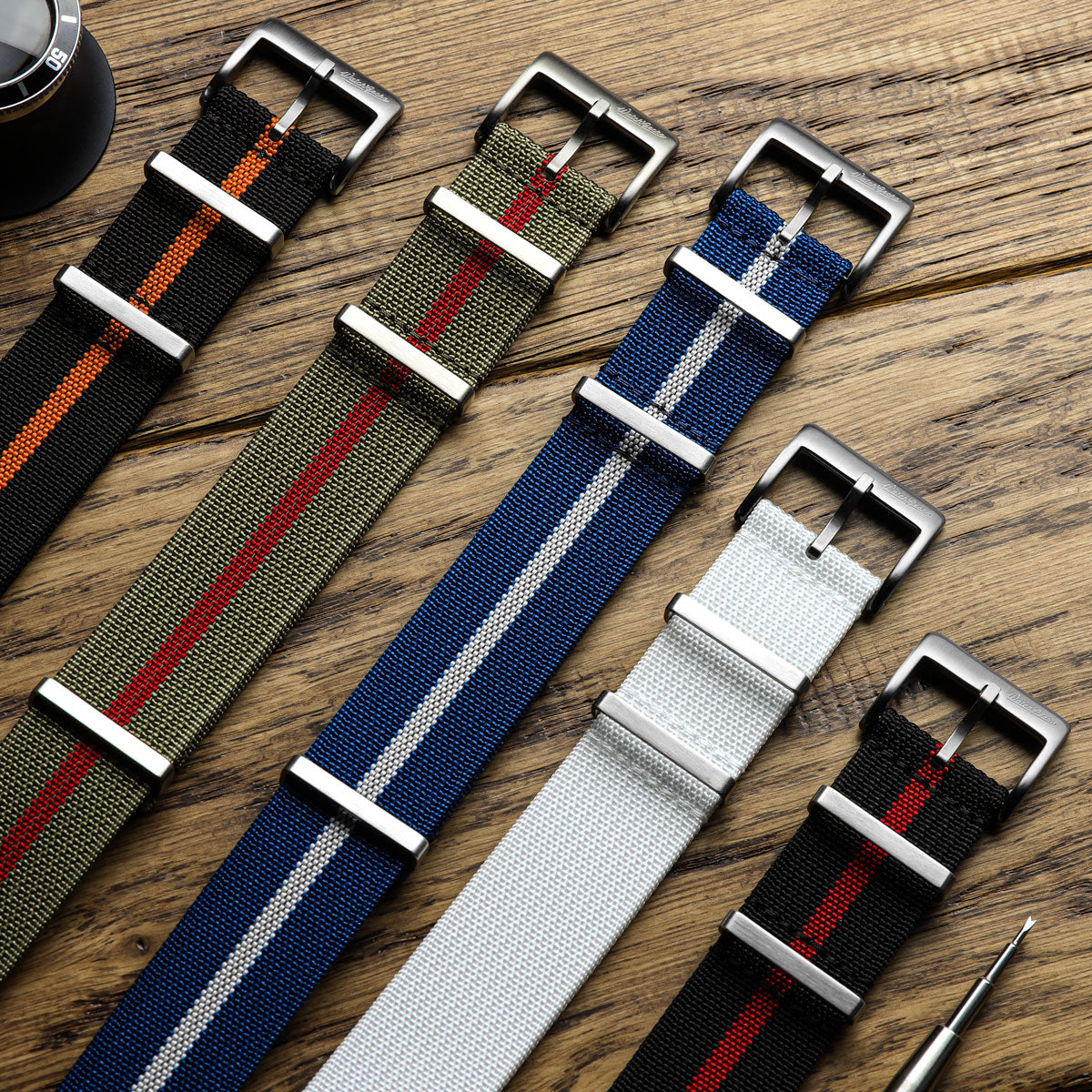 WatchGecko Ridge British Military Watch Strap 