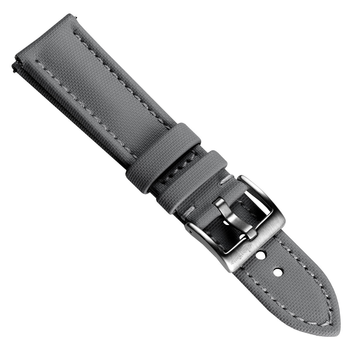 WatchGecko Atlas Sailcloth Strap - Grey