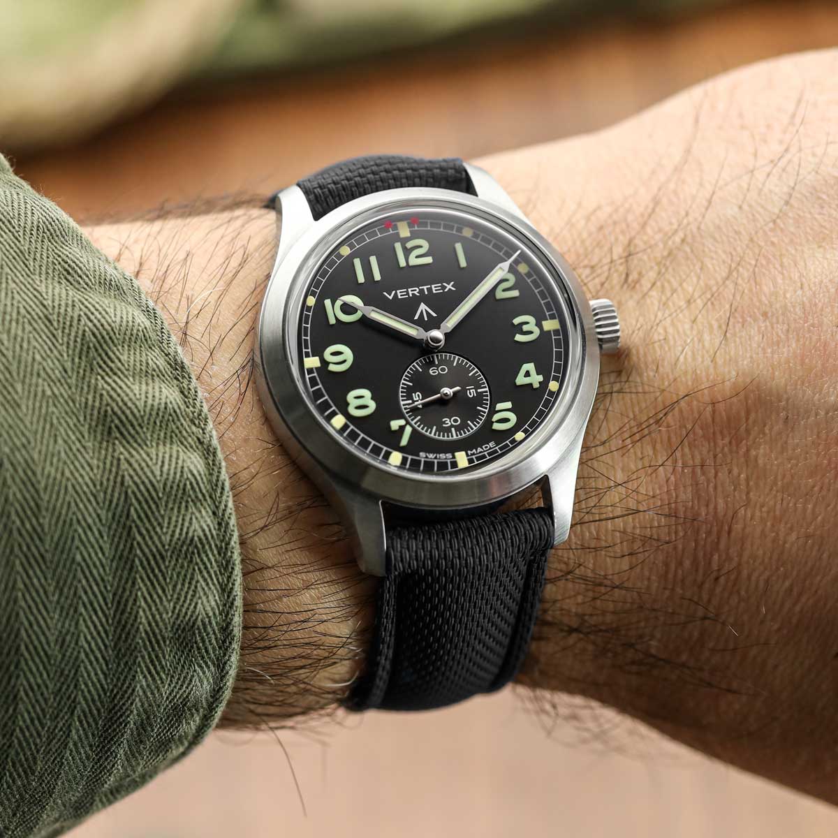 Breakwater FKM Rubber Strap - Black