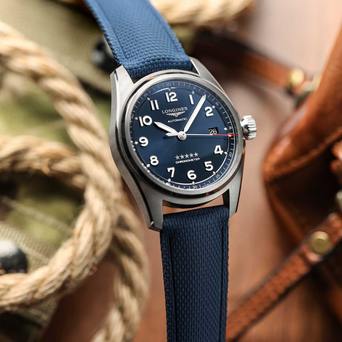 Breakwater FKM Rubber Strap - Blue