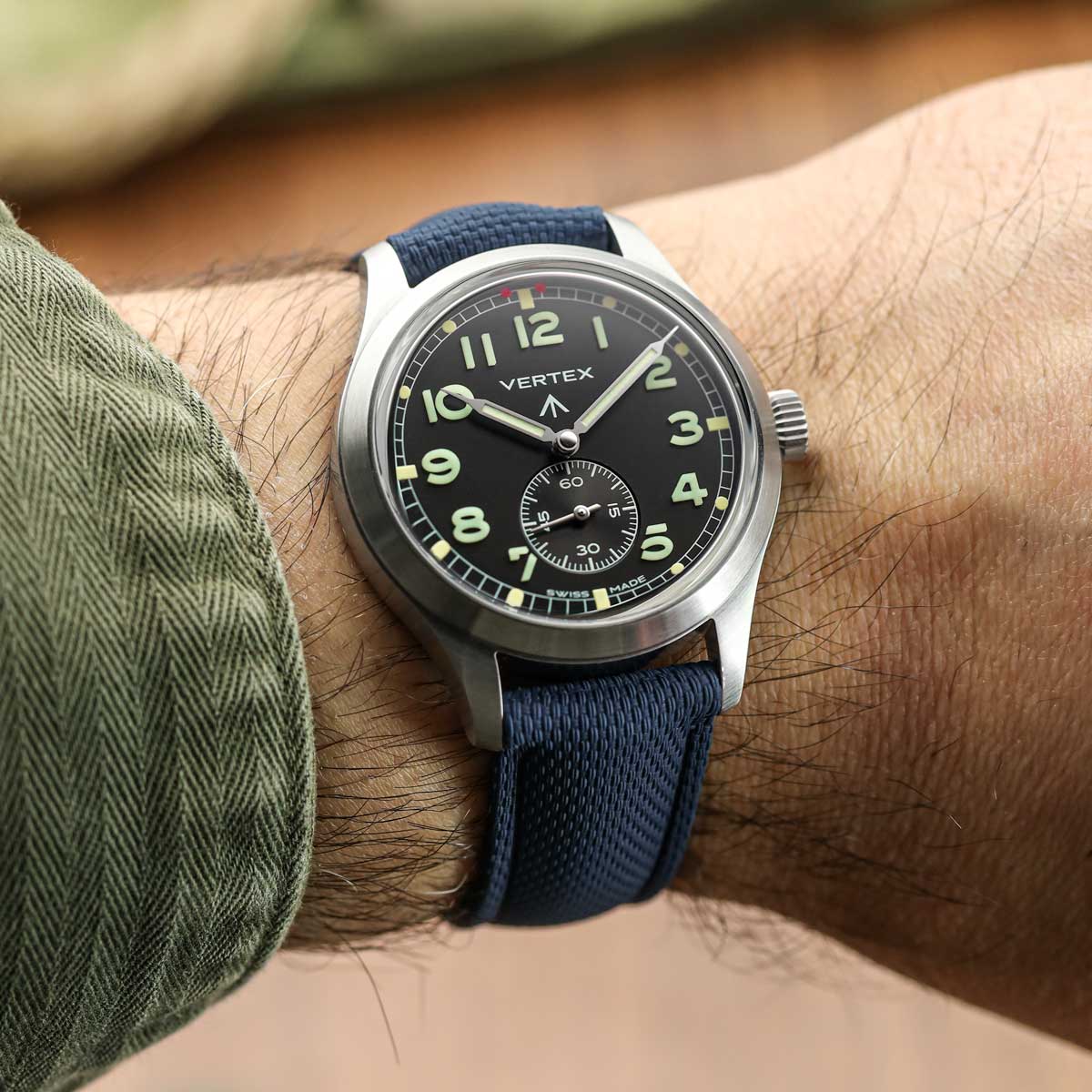 Breakwater FKM Rubber Strap - Blue