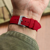 Breakwater FKM Rubber Strap - Red