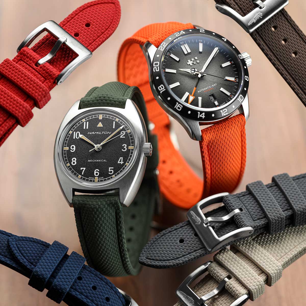 Breakwater FKM Rubber Strap - Beige