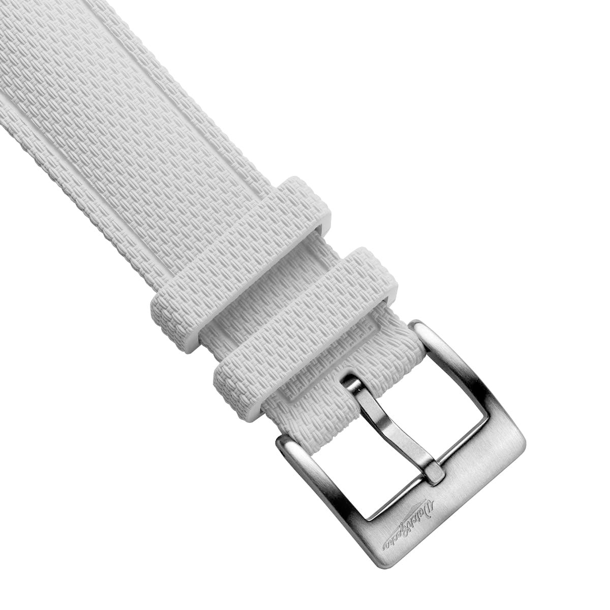 Breakwater FKM Rubber Strap - White