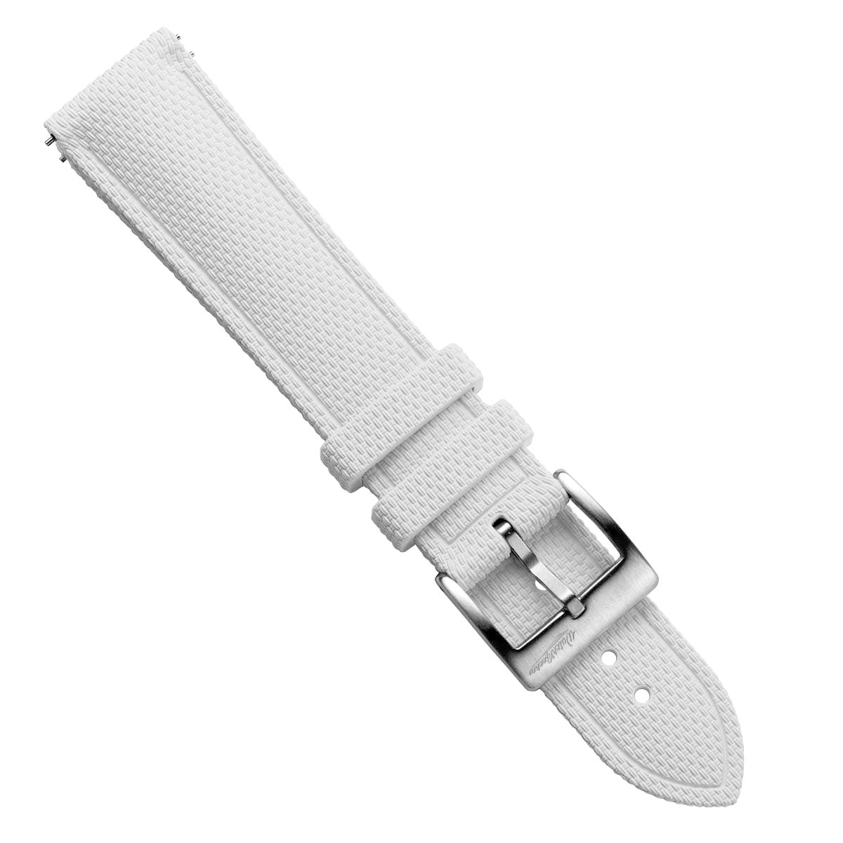 Breakwater FKM Rubber Strap - White