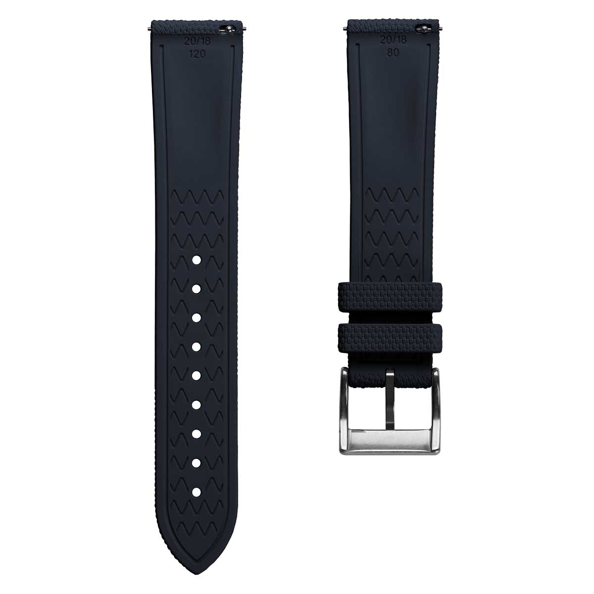 Breakwater FKM Rubber Strap - Blue