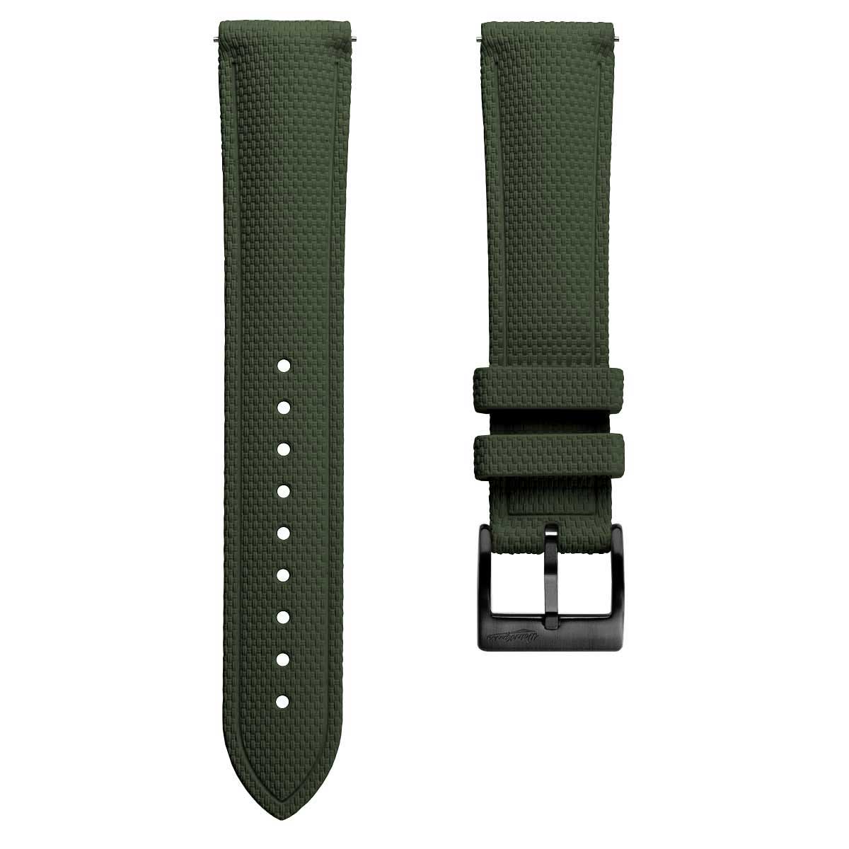 Breakwater FKM Rubber Strap - Green
