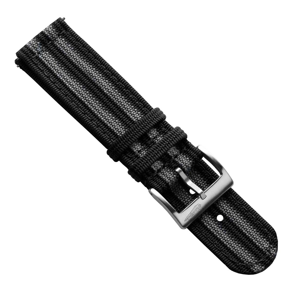 RidgeFlex Two-Piece Military Nylon Watch Strap - Bond