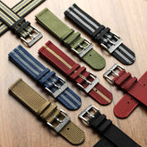RidgeFlex Two-Piece Military Nylon Watch Strap range