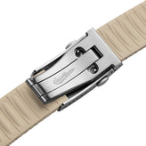 HydraWeave CTS Curved End Rubber Deployant Watch Strap - Desert Sand