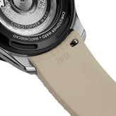 HydraWeave CTS Curved End Rubber Deployant Watch Strap - Desert Sand