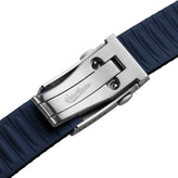 HydraWeave CTS Curved End Rubber Deployant Watch Strap - Ocean Blue