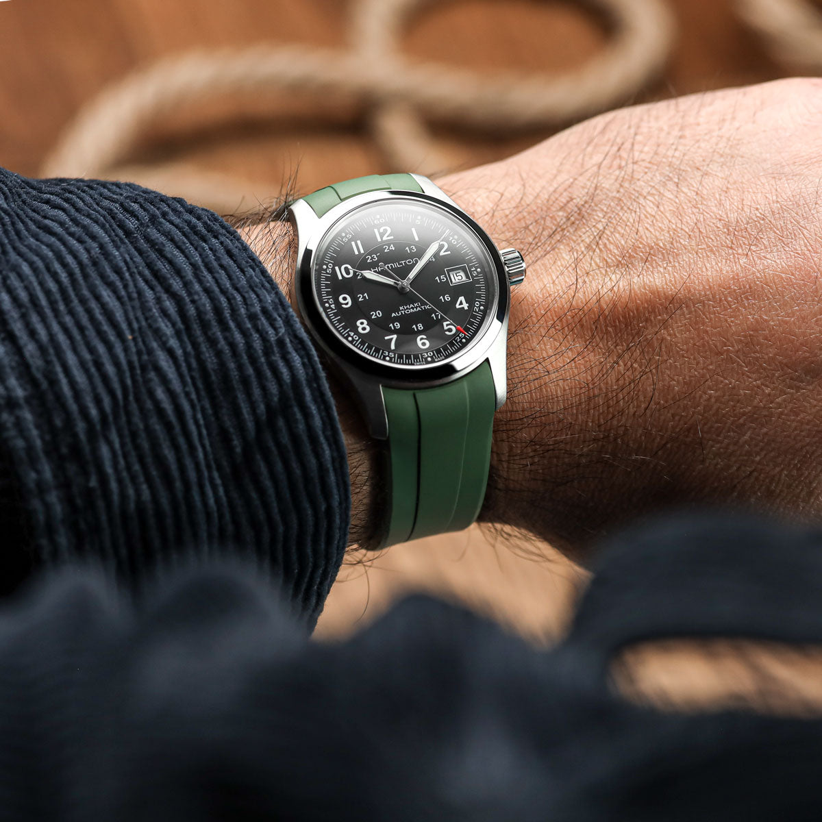 Balance Marinemaster Strap Rubber Strap Omega Seamaster Diver 300m