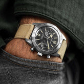 Sorrel Alcantara® Watch Strap - Truffle