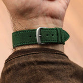 Sorrel Alcantara® Watch Strap - Moss