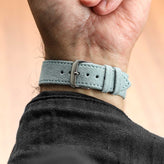 Sorrel Alcantara® Watch Strap - Pumpkin