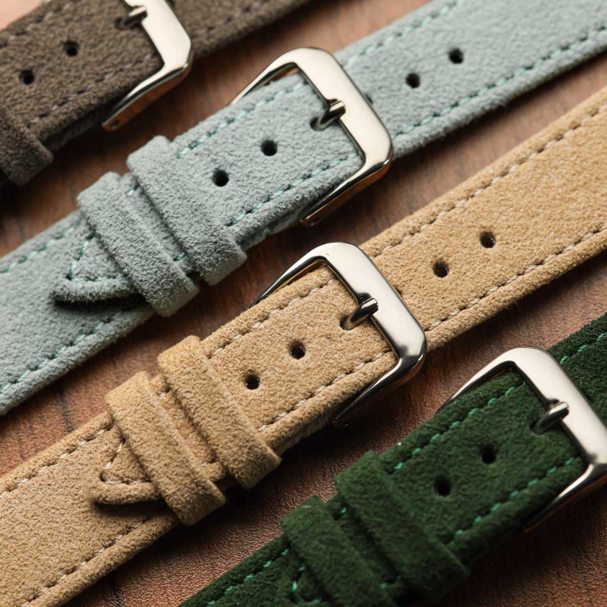 Sorrel Alcantara® Watch Strap - Truffle