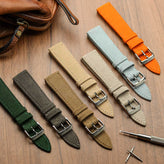Sorrel Alcantara® Watch Strap - Moss